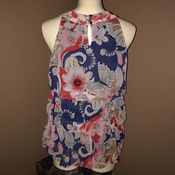 Lola P. Halter Top with ruffle layers - Picture 3 of 3